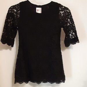 Black Lace 3/4 Sleeve Dress Sz 5T 5-6yrs 120 NWOT